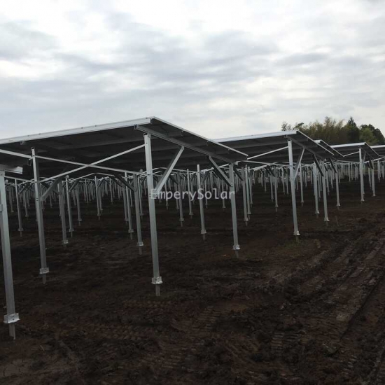 agricultural solar farmland  structure